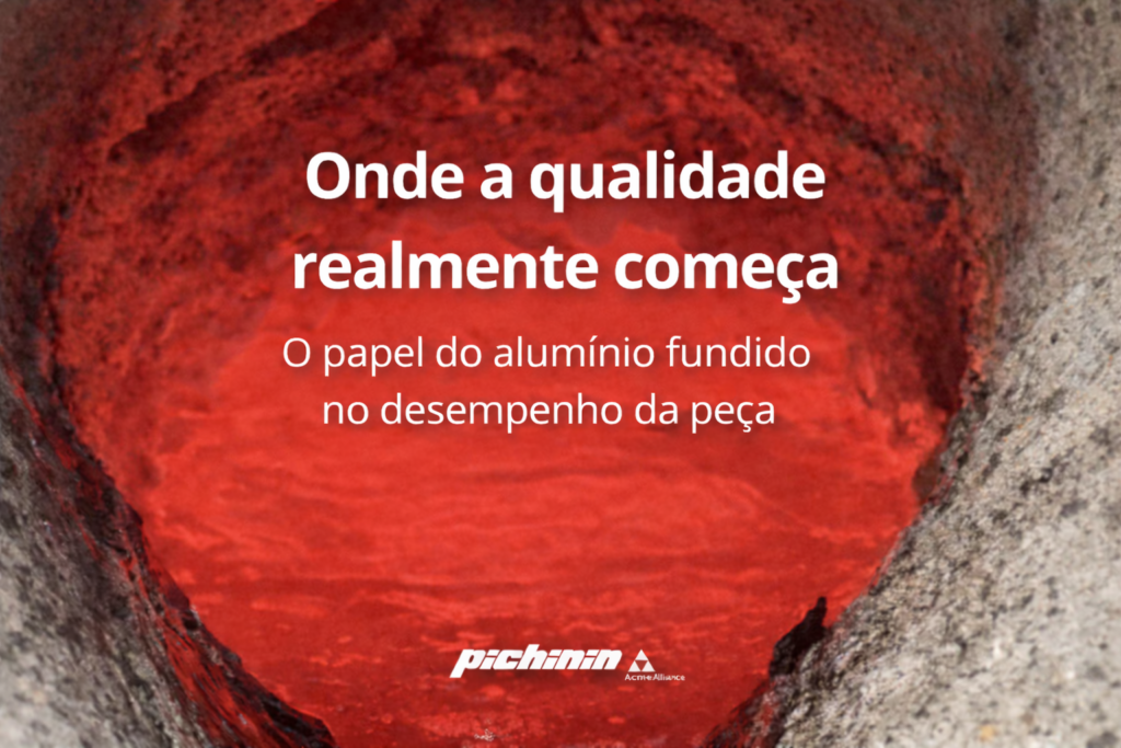 Qualquer variação nesse estágio de fundição pode impactar diretamente propriedades essenciais da peça